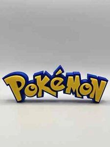 Expositor de letreros con logotipo de Pokémon | Arte de estante de escritorio de pared 3D - Imagen 1 de 2