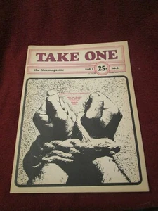 Take One volume 2 number 6 1970 film magazine Costa-Gravas, Jacques Tati  - Picture 1 of 3