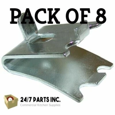 Beverage Air Parts - 403-168A - Plated Steel Shelf Clip - 8 Pack SHIPS TODAY