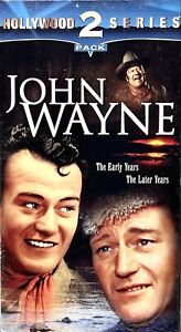 Hollywood Series 2 Pack: John Wayne - VHS - The Early Years + The Later Years -