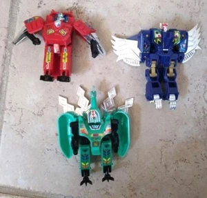 Set of 3 Vintage Select Convertors Hoot Avarians Owl 1984 Transformers Go Bots - Picture 1 of 2
