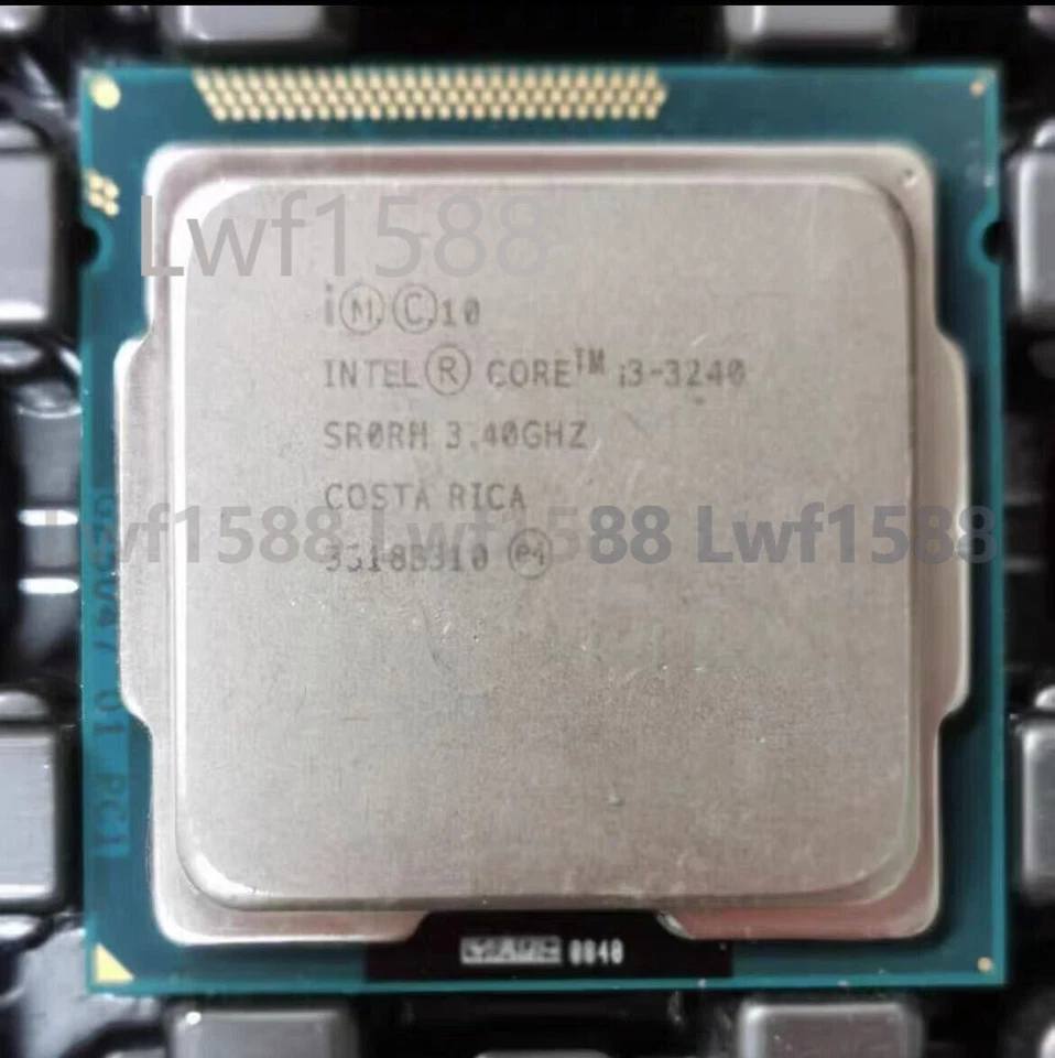 Intel Core i3-3240 3.40GHz dual-core SR0RH LGA1155 socket CPU processor - Image 1 of 1