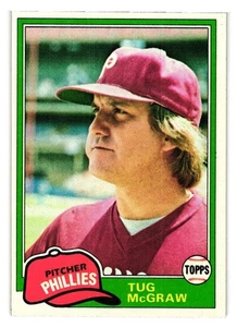 1981 Topps - #40 Tug McGraw - Picture 1 of 2