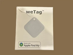 weTag Wyszukiwarka przedmiotów, Tracker GPS, Wyszukiwarka kluczy działa z Find My (tylko iOS) 3-pak - Zdjęcie 1 z 3