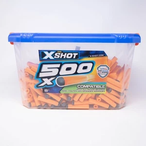 X-Shot 500 box 335 Foam Darts Refill Pack Compatible Ammo for Nerf Blasters - Picture 1 of 8