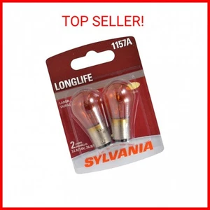 SYLVANIA - 1157A Long Life Miniature - Amber Bulb, Ideal for Park and Turn Light - Picture 1 of 2
