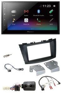 Pioneer USB Bluetooth DAB 2DIN Lenkrad Autoradio für Suzuki Swift ab 2011 - Bild 1 von 9
