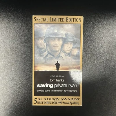 1998 Special Edition Saving Private Ryan Complete VHS Tape Set - Image 1 of 4