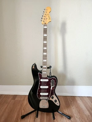 Fender Squier Bass VI Classic Vibe 6 String Bass Black 2025 With Maple Fretboard - Image 1 of 4