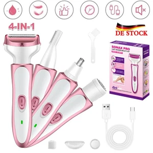 4-In-1 Elektrischer Rasierer für Frauen Intimbereich Elektrischer Damenrasierer - Bild 1 von 17