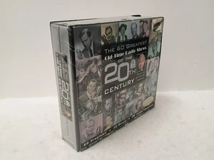 The 60 Greatest Old-Time Radio Shows of the 20th Century 20 Audio Cassettes Seal - Picture 1 of 5