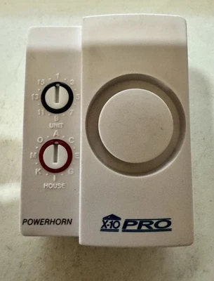 PSH02 X10 PRO Home Security Small PowerHorn Siren - FREE SHIPPING! - Image 1 of 2