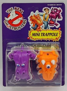 THE REAL GHOSTBUSTERS FANTASMA MINI TRAPS TRAPPOLE KENNER MOC VINTAGE 1986 - Picture 1 of 5