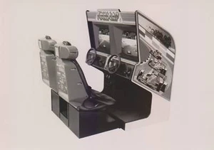 Fotografía original del comunicado de prensa de Atari Final Lap 1987 - Imagen 1 de 1