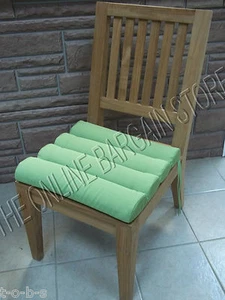 Frontgate Outdoor kanalisiert Ersatz Terrassenstuhl Kissen 21x19 Gingko grün - Bild 1 von 2