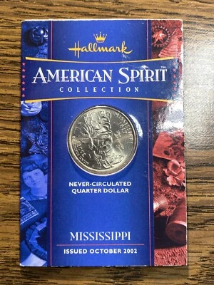 2002 UNC Mississippi  Quarter $4.95 Free Shipping. - Image 1 of 4