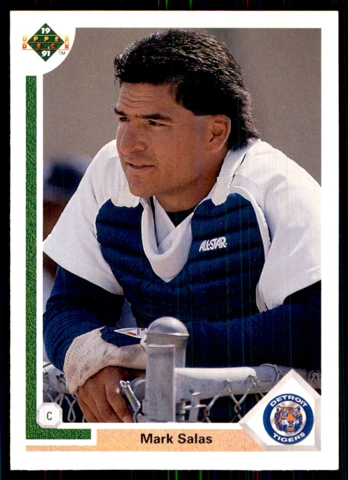 1991 Upper Deck Mark Salas Detroit Tigers #205 - Image 1 of 2