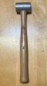 Vintage Plumb Soft Tip Face Hammer 150 Handle Only NO Tips 1 1/2" - FREE SHIP - Picture 1 of 3