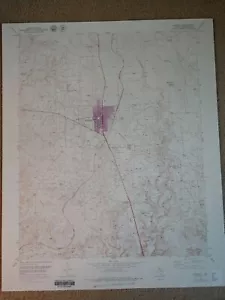 28x22 1978 Topo Map Stinnett, Texas Cottonwood Creek Creslenn Camp Dial Oil Fld. - Picture 1 of 1