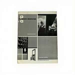 PROGRESSIVE Architecture PENCIL POINTS August 1952 Jose Luis SERT Studio house - Picture 1 of 2