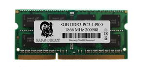 RAMS_DIRECT 8GB DDR3 1866 MHz Laptop PC3-14900 Non ECC 204-Pin SODIMM Memory RAM - Picture 1 of 4
