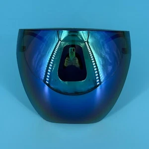 Cycle Shield Blue Color full face visor - Picture 1 of 6