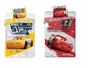 Disney Cars McQueen speed bedding set Single Bed Duvet Cover Set 100% COTTON - Picture 1 of 3