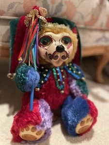 Robert Raikes Design " Olaff Court Jester Mohair Bear " Limited Edition NEU USA - Bild 1 von 6