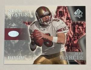 2003 Upper Deck SP Authentic Star Status #135 Jeff Garcia San Francisco /1200 - Picture 1 of 2