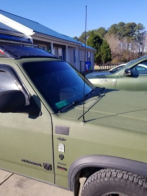 31" Black Stainless Antenna Mast Power Radio AM/FM for Dodge Dakota 1987-1996 - Image 1 of 4