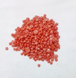 Italia Coral Cabujón Redondo 100% Natural Rosa Coral Piedras Preciosas Sueltas 50" Psc Un Lote - Imagen 1 de 6