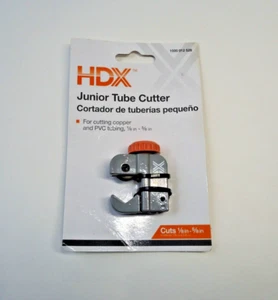 HDX Junior Tube PVC & Copper Pipe Cutter Cuts 1/8"- 5/8" Size Pipes SHIPS FAST! - Picture 1 of 3