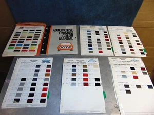 Lot of Automotive Paint Chips Acme Dupont R-M GM Ford Chrysler Dodge Plymouth - Picture 1 of 19