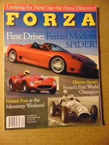 FORZA Ferrari magazine December 2000 Modena Spider - Foto 1 di 1