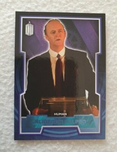 Topps Doctor Who 2015 Blue Foil Parallel Base Trading Card #135 Halpen 
