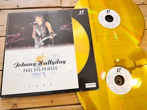 JOHNNY HALLYDAY PARC DES PRINCES 1993 LD PAL LASERDISC EX COVER EX ORIGINAL 1993 - Photo 1/9