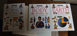 How Earth, Science and The Body Works : 3 book set - Picture 1 of 1