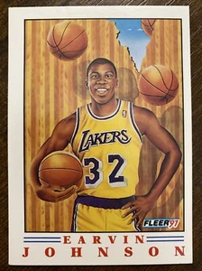 1991-92 Fleer - Pro Vision #6 Magic Johnson - Los Angeles Lakers - NM MT - Picture 1 of 2