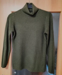 leichter Pullover Pulli Rollkragen khaki. 42 / M Langarm guter Zustand Schnäppch - Bild 1 von 2