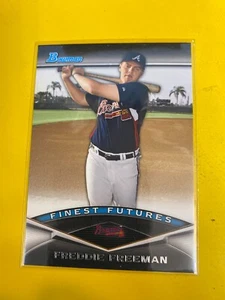 RS17555 2011 Bowman Finest Futures #FF10 Freddie Freeman ROOKIE - Picture 1 of 1