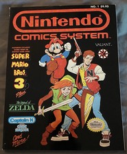 Nintendo Comics System 1990 Valiant #1 Super Mario Bros. 3 Zelda Nice
