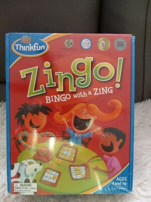 ThinkFun Bingo with a Zing Board Game (97700) New Sealed Box - Image 1 of 2