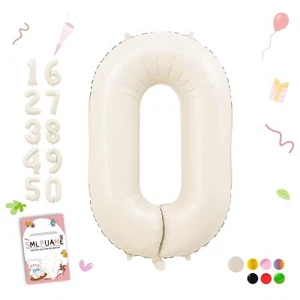 Balloon 0-9 Black Large Number 3 Balloons,Digital Balloons for 40 inch Number - Picture 1 of 9