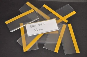 Data Strip Shelf Edge Ticket Holder (EPOS) 39mm H x Various Lengths Available - Picture 1 of 11