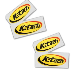 K Tech suspension forks stickers motorcycle decals custom graphics x 4 SMALL - Picture 1 of 1