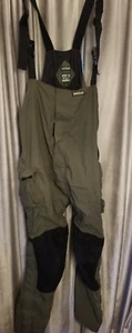 Gander Mountain GS Tech H20 Bib Overalls Mens Green/ Black -  Large Tall - Picture 1 of 7