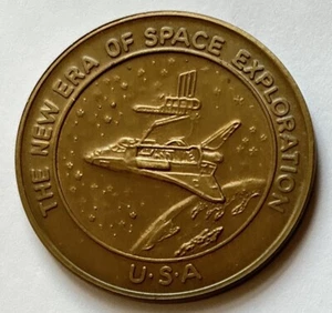 Medalla satélite máxima solar Challenger 1984 NASA Mission STS-41C STS13 1984 181 - Imagen 1 de 2
