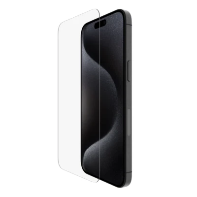 Belkin Screen Force ULTRA Glass2 Treated Screen Protector for iPhone 15 Pro Max - Image 1 of 4