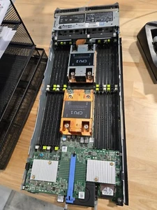 Dell PowerEdge FC630 FX Node Server 2x E5-2680v4 SR2N7 cpu FC 630 0FC27H FC27H - Picture 1 of 7