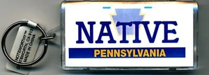 PENNSYLVANIA NAME KEYCHAIN NATIVE (LN-02-165) - Picture 1 of 1